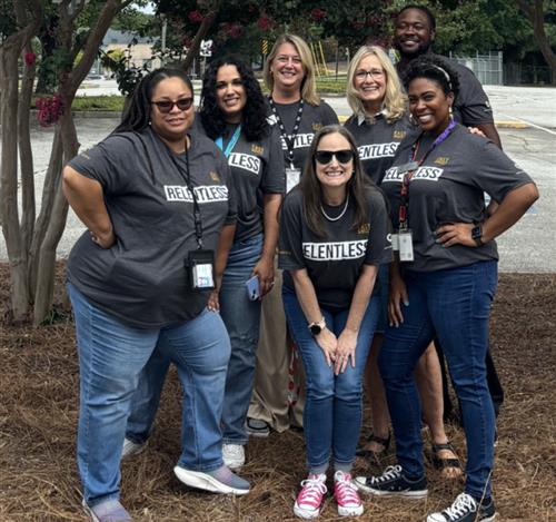 Picture of the counseling department staff